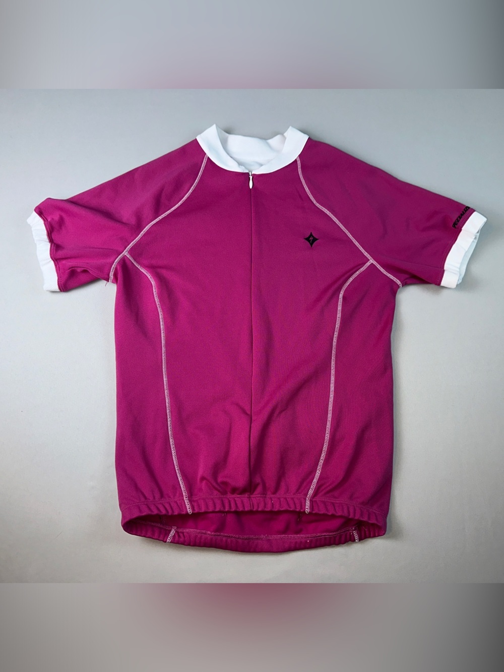 Specialized Women’s Cycling Biking Jersey Small Magenta Pink White